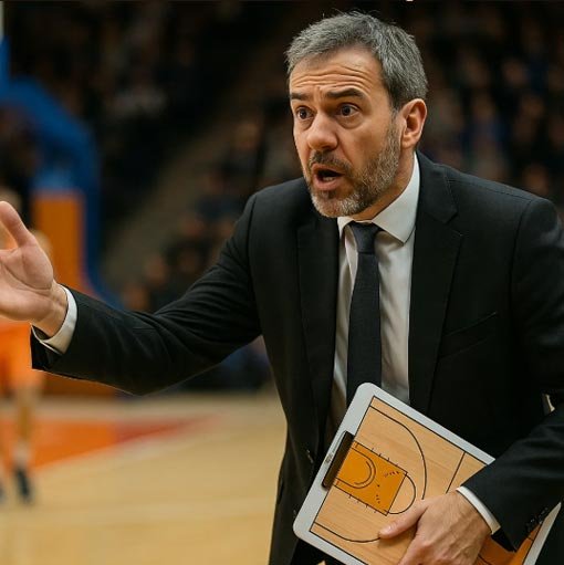 Representante de entrenadores de baloncesto